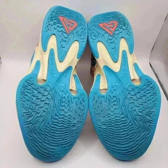 Nike Zoom Freak 4 Letter Bros Sneakers FB9503-200 Vanilla/Coral  Shoes M 7.5 W 9 - Picture 5 of 6